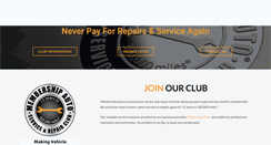Desktop Screenshot of membershipauto.com